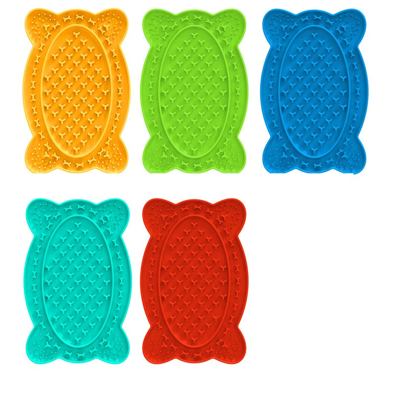 Slow Food Tray Licking Mat for Pets