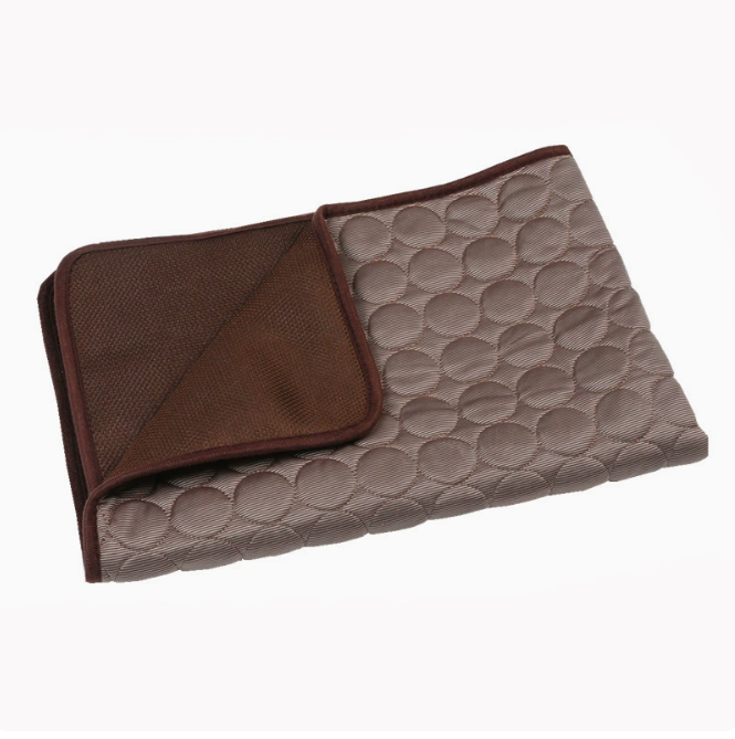 Cooling Ice Silk Mat for Summer Pet Comfort