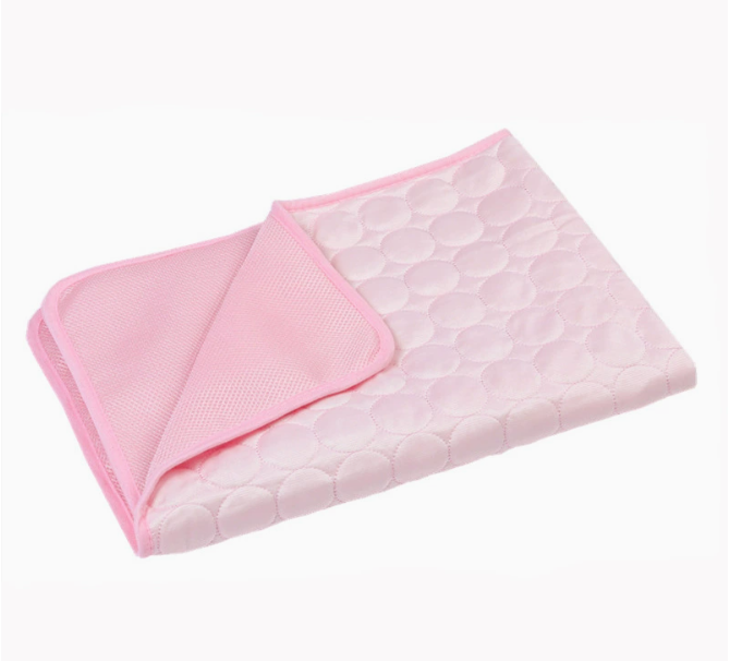 Cooling Ice Silk Mat for Summer Pet Comfort